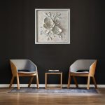 تابلو  گل برجسته همراه با نورپردازی(گچبری‌مدرن) - Image 3