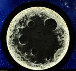 تابلو ماه برجسته بک لایت - Image 3