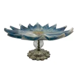 شیرینی خوری آبی طرح گلبرگ