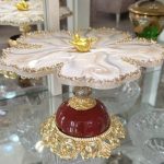 شیرینی خوری پایه قرمز