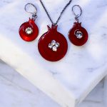 ست گردنبند گوشواره یلدایی❤️😍 - Image 2